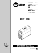 Miller CST 280 Owner's manual