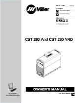 Miller CST 280 VRD International Owner's manual