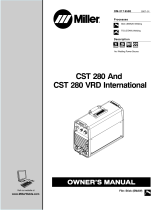 Miller CST 280 Owner's manual