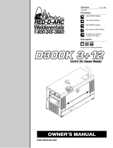 Miller D300K 3+12 Owner's manual