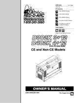 Miller D302K 3+12 Owner's manual