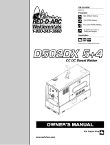 Miller D502DX 5+4 Owner's manual