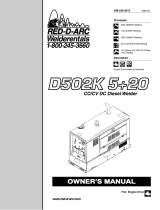 Miller D502K 5+20 Owner's manual
