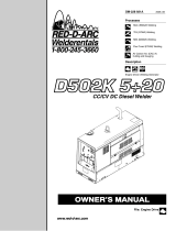Miller D502K 5+20 Owner's manual