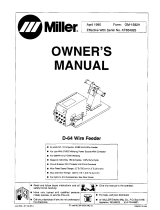 Miller KF834925 Owner's manual