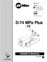 Miller D-74 MPA PLUS Owner's manual