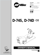 Miller D-74D CE Owner's manual