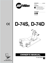 Miller D-74D User manual