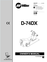 Miller D-74DX CE Owner's manual