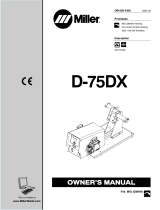 Miller D-75DX CE Owner's manual