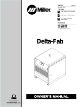 Miller Electric Delta-Fab Owner's manual