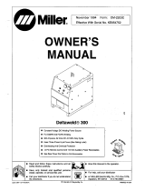 Miller DELTAWELD 300 Owner's manual