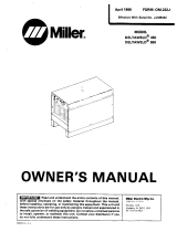 Miller JJ335442 Owner's manual