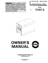 Miller DELTAWELD 450 Owner's manual