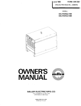 Miller DELTAWELD 650 Owner's manual