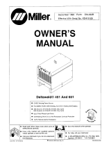 Miller DELTAWELD 451 Owner's manual