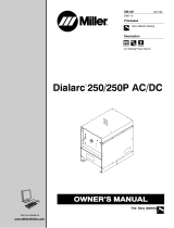 Miller DIALARC 250/250P AC/DC Owner's manual