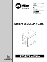 Miller DIALARC 250/250P AC/DC Owner's manual