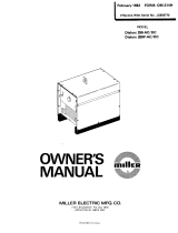 Miller DIALARC 250/250P AC/DC Owner's manual
