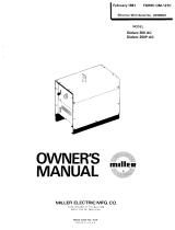 Miller JB468623 Owner's manual