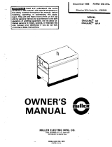Miller JE802890 Owner's manual
