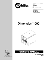 Miller SQUAREWAVE 1000 User manual