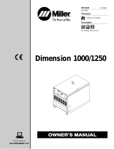 Miller Dimension 1000 Owner's manual