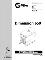 Miller MG460576C Owner's manual