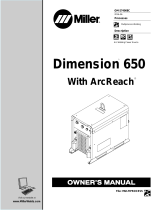 Miller MG460576C Owner's manual