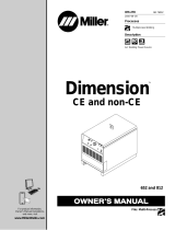 Miller Dimension 812 Owner's manual