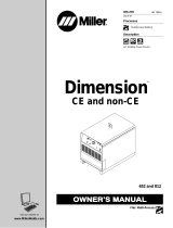 Miller Dimension 812 Owner's manual