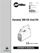 Miller DYNASTY 200 DX Owner's manual