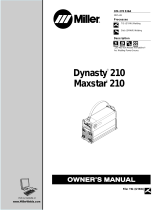 Miller Dynasty 210 DX Owner's manual