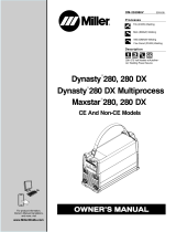 Miller Dynasty 280 Owner's manual