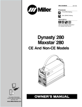 Miller Dynasty 280 Owner's manual