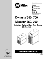 Miller DYNASTY 350 CE (LK300089L THRU MA230007 ONLY) Owner's manual