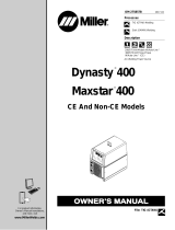 Miller MAXSTAR 400 Owner's manual