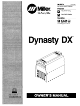 Miller DYNASTY DX Owner's manual