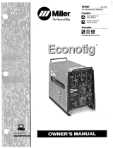 Miller Econotig Owner's manual