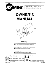 Miller Econotig Owner's manual