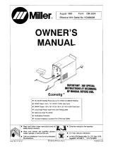 Miller ECONOTIG 50HZ 380V Owner's manual