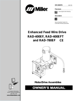 Miller ENHANCED FEED WIRE DRIVE RAD-780EF CE Owner's manual