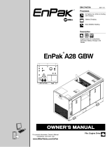 Miller ENPAK A28 GBW Owner's manual