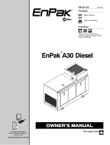 Miller ENPAK A30 GBW DIESEL Owner's manual