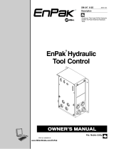 Miller ENPAK HYDRAULIC TOOL CONTROL Owner's manual