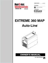 Miller EXTREME 360 MAP AUTO-LINE Owner's manual