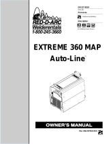 Miller EXTREME 360 MAP AUTO-LINE Owner's manual
