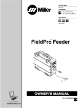 Miller FIELDPRO FEEDER Owner's manual