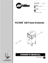 Miller FILTAIR 130 Owner's manual