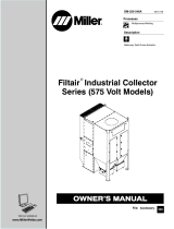 Miller FILTAIR INDUSTRIAL COLLECTOR SERIES (575 VOLT) Owner's manual